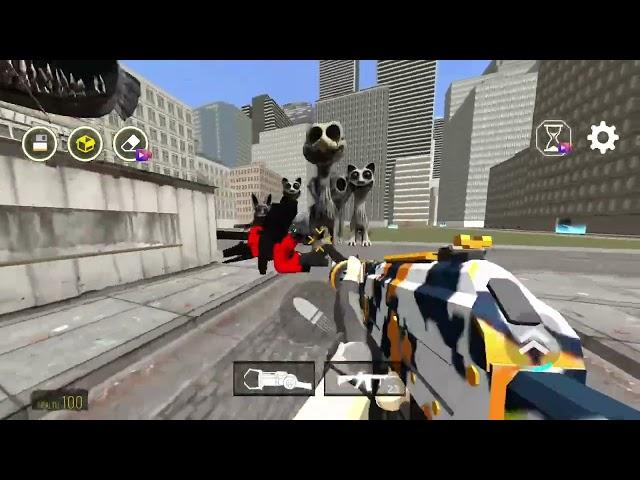 SANDBOX IN PLAYGROUND MOD NEW UPDATE #sandbox #nextbots #shooter #skibiditoilet #toilet