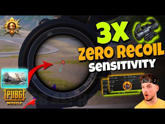 3x Scope Sensitivity For Pubg ️Huge Sensitivity Boost