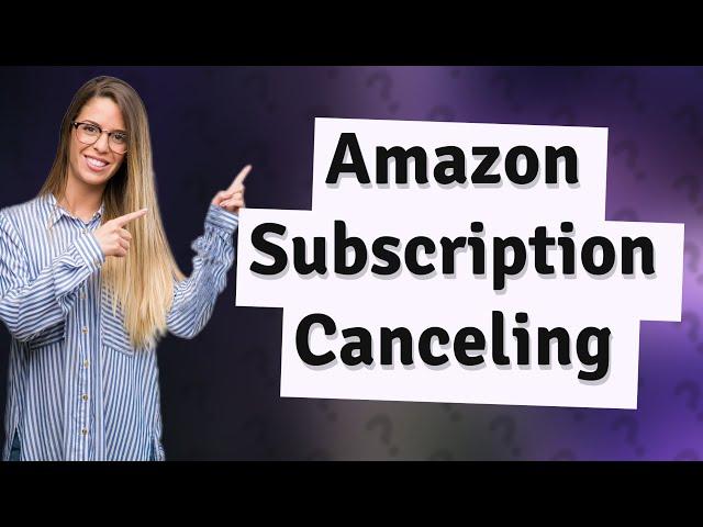 How do I cancel my Amazon seller account subscription?