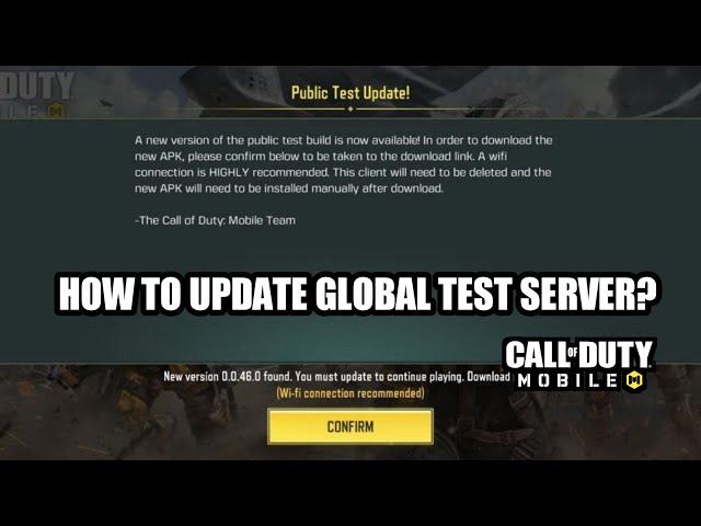 How To Update Test Server Season 7 And Season 8 | Codm Test Server Download | Codm Test Server 2022