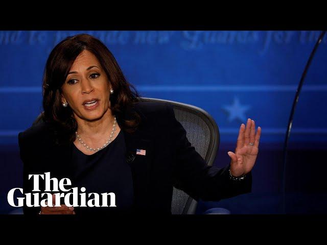 'I'm speaking': Kamala Harris reins in Mike Pence during VP debate