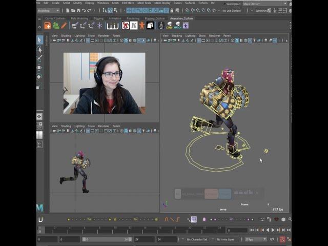 An EASY and FAST way to Animate Cycles (using AnimBot) with Senior Riot Animator Alessandra Mota