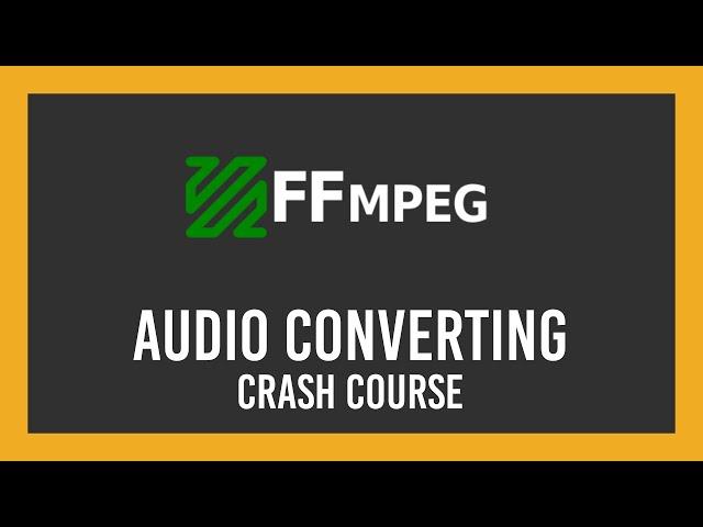 Easiest/Fastest Audio Converter for Windows | Full Guide | FFMPEG Crash Course