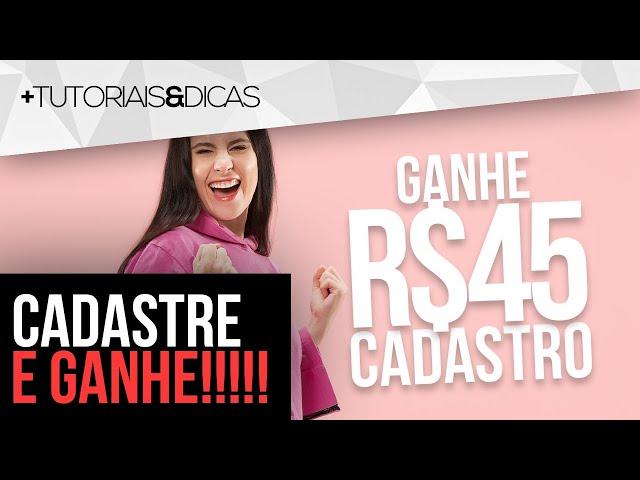  CADASTRE e GANHE 45 REAIS + iPHONE 15 -  APP Pagando no Cadastro - PROMOÇÃO TOP