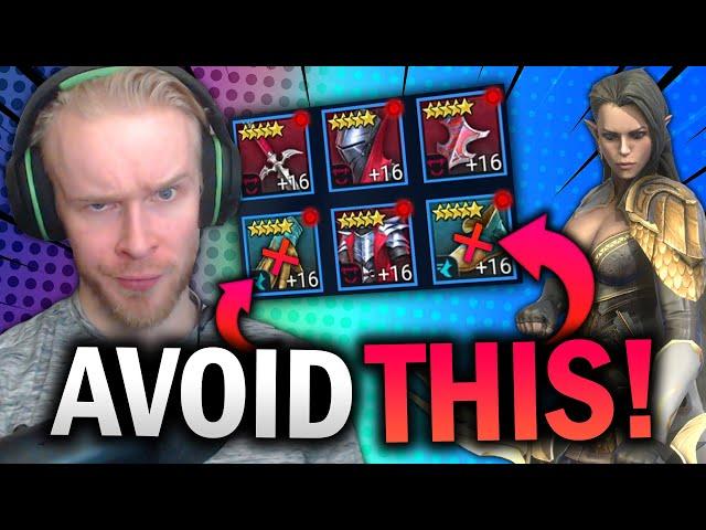 2 HABITS That Will KILL YOUR ACCOUNT! (Takeover Tips) - Raid Shadow Legends Beginner Guide