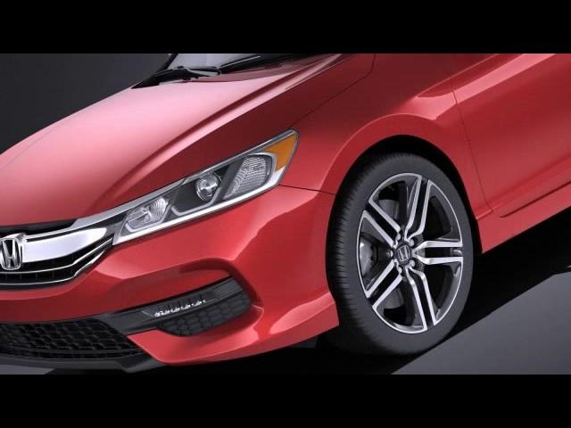 3D Model Honda Accord Sport 2017 VRAY at 3DExport.com