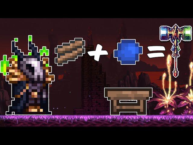 Terraria Calamity, But Recipes Are RANDOM...