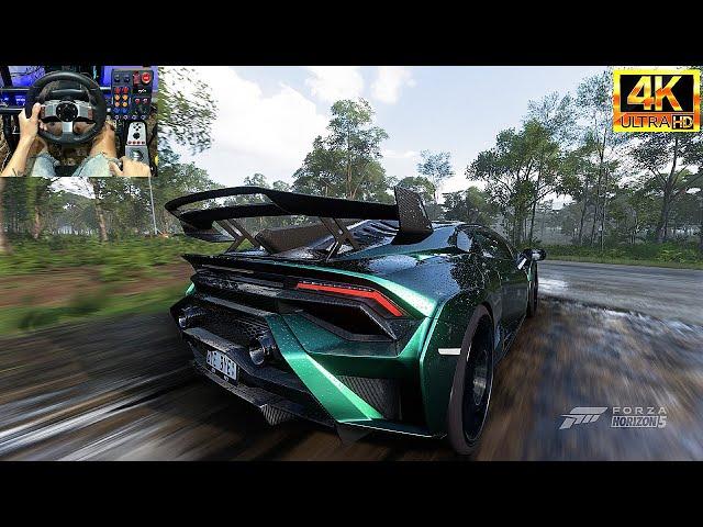 1191HP Lamborghini Huracán STO - Forza Horizon 5 | Logitech G27 Gameplay