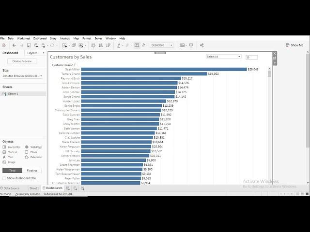 Tableau - Choose Top N or Select All || Clear Top N filter