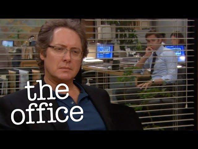 Jim Hides From Robert  - The Office US