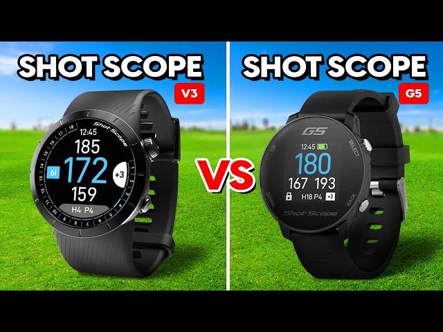 Discover Which Golf Watch is Best: Shot Scope X5 or G5