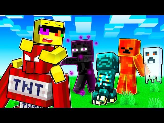 Minecraft But There's CUSTOM MOBS!