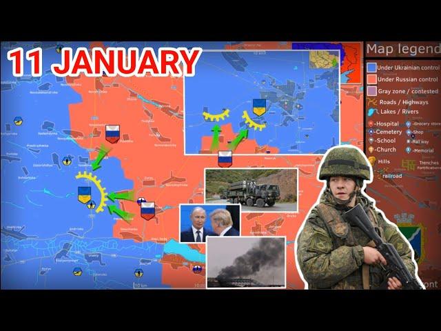 Progress reported in Toretsk, Kursk, Pokrovsk ... [11 January 2025]