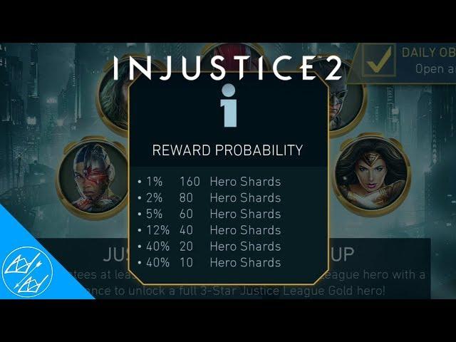 Shard Reward Probability || Injustice 2 Mobile