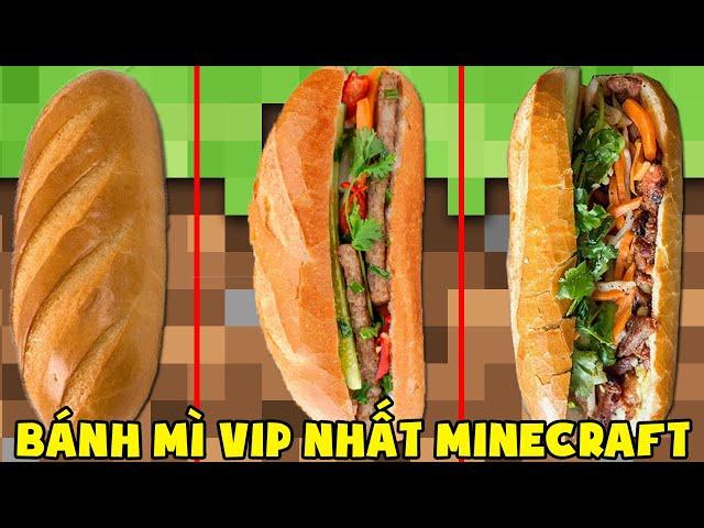 Minecraft, Nhưng Noob Sở Hữu Bánh Mì Vip Nhất! T Gaming Có Bánh Mì Việt Nam Siêu Vip ??