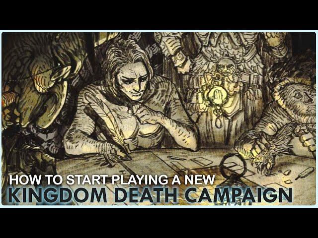 How to customize a brand new Kingdom Death: Monster Campaign when you own GCE and more!!