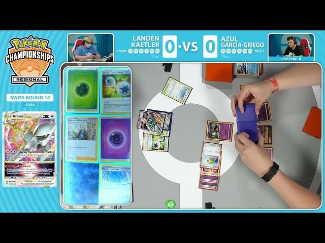 TCG Azul Garcia-Griego Vs Landen Kaetler | 2023 Pokémon Portland Regional Championships Swiss 14