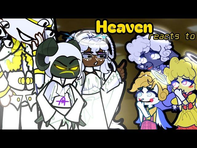 Heaven Hazbin Hotel reacts to CHERUBS ️Gacha 2 Hazbin Hotel Prime Helluva Boss Season 2 Full Moon