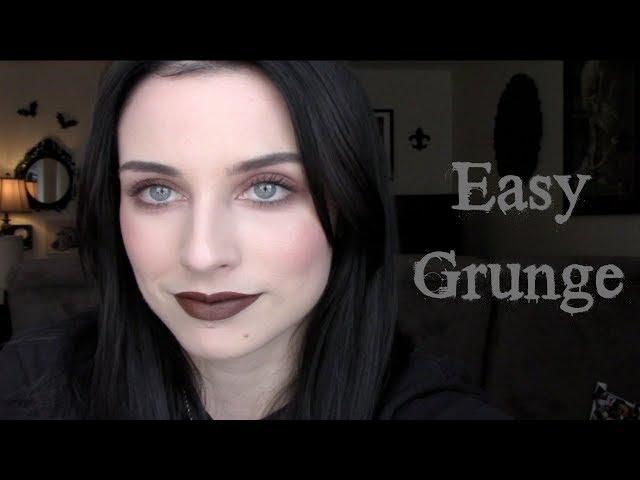 QUICK & EASY GO-TO 90'S GRUNGE MAKEUP