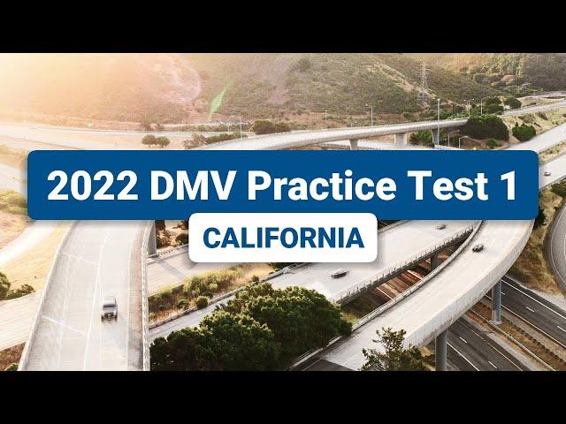 2024 California DMV Practice Test #1