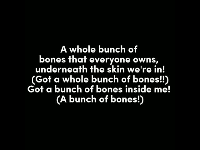 Bubble Guppies Got a Bunch of Bones lyrics