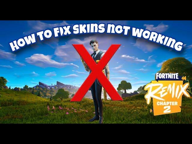 How To Fix Not Being Able To Change Your Skin In Fortnite Remix (2024)