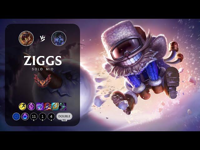 Ziggs Mid vs Sylas - EUW Grandmaster Patch 13.7