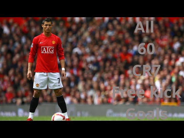 Cristiano Ronaldo - All 60 Freekick Goals