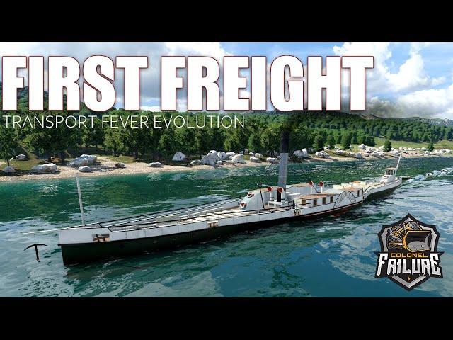 First ships, first freight | Transport Fever 2 Evolution