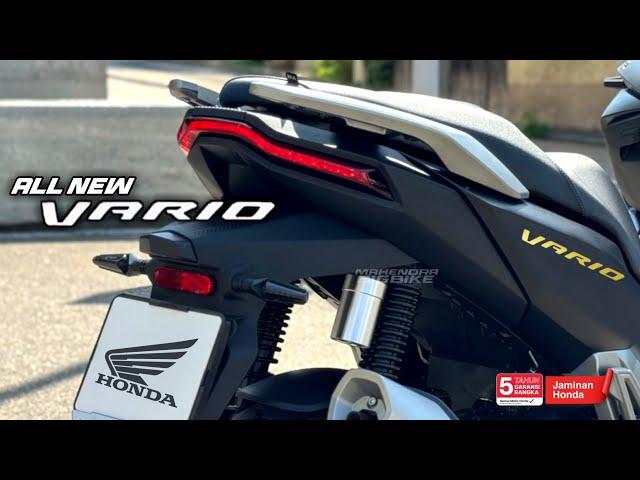 SUDAH SUSPENSI GANDA AKHIRNYA ALL NEW HONDA VARIO 2025 RESMI MENGASPAL! INI BARU KEREN