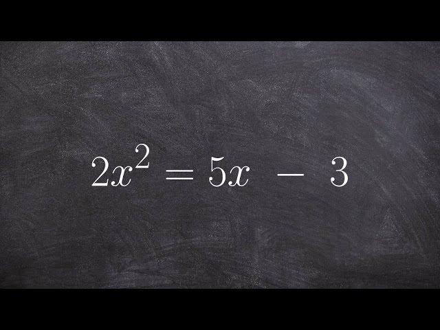 Learn to find the zeros of a quadratic using the quadratic formula