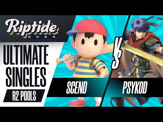 Scend (Ness) vs PsyKoD (Ike) - Ultimate Singles Round 2 Pools - Riptide 2023