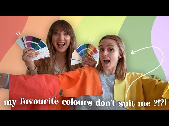 My Colour Analysis from a Personal Stylist! (which colours suit me?)