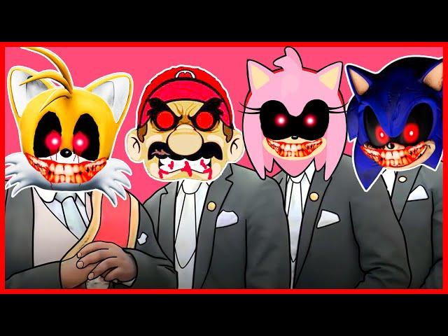 Tails.EXE & Super Mario.EXE & Amy.EXE & Sonic.EXE - Meme Coffin Dance COVER