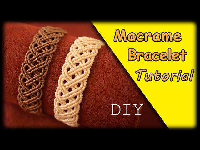 Macrame Tutorial | Amazing Macrame Heart Bracelet Tutorial | Celtic Macrame Bracelet | EASY DIY IDEA