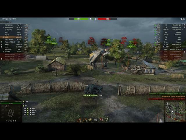 World of Tanks - Last battle on AMX 13 F3 AM in 0.9.17.1 (R.I.P. good old SPGs) [60fps]