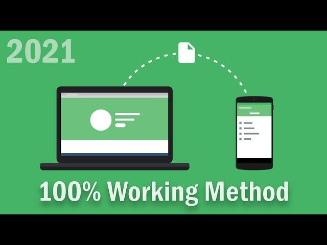 4 Best Apps to Transfer Files From Android to PC | 100% Working Method in 2021