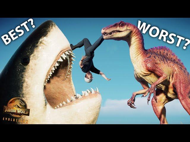 ALL Jurassic World Evolution 2 DLC RANKED From WORST DLC to BEST DLC