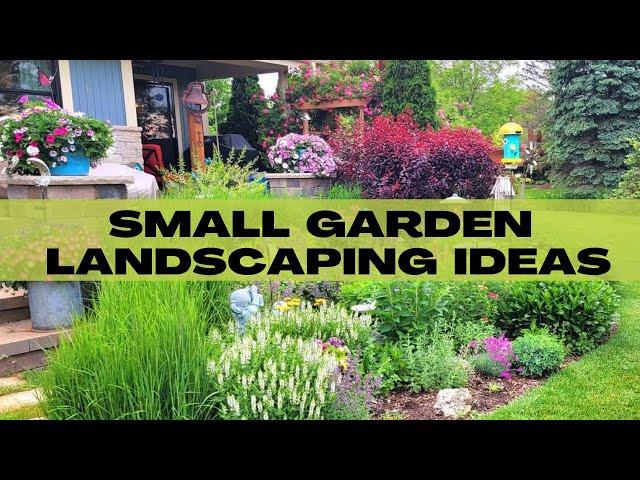 Small Garden Ideas | Front Yard Garden & Landscaping Ideas | Small Landscape Design Ideas