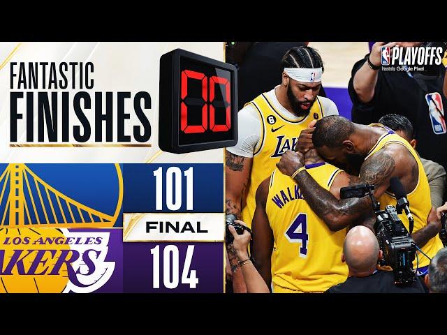 Final 2:09 WILD ENDING #6 Warriors vs #7 Lakers Game 4! | May 8, 2023