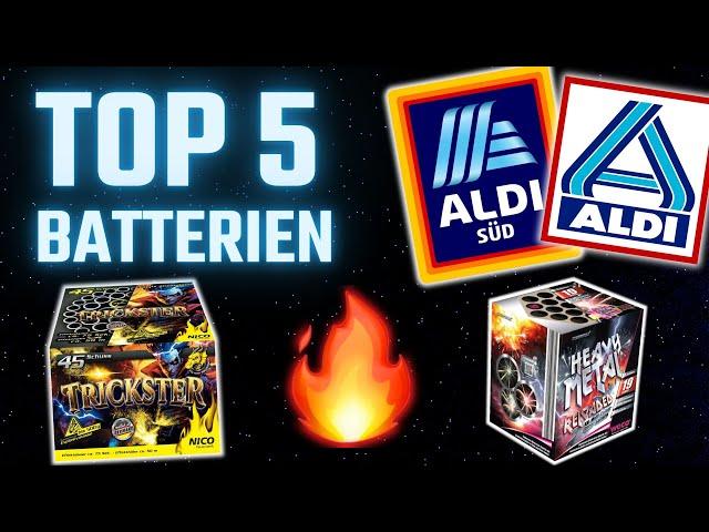 TOP 5 fireworks batteries from Aldi