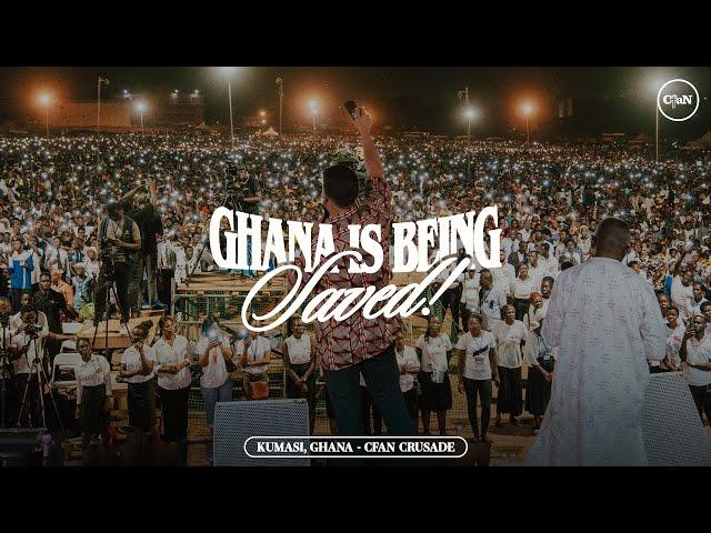 GHANA IS BEING SAVED!! Kumasi, Ghana - CfaN Crusade Recap