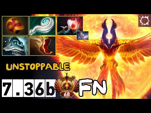 Mid Phoenix  - fn - 7.36b - Immortal Dota 2 Pro Plays