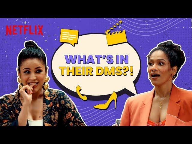 When @Shehnaazgillofficial Met Masaba Gupta | Masaba Masaba: Season 2 | Netflix India