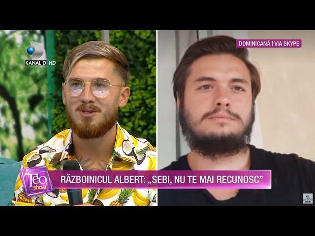 Teo Show (05.07.2021) - Razboinicul Albert, lacrimi la eliminare! Care este cel mai mare regret?