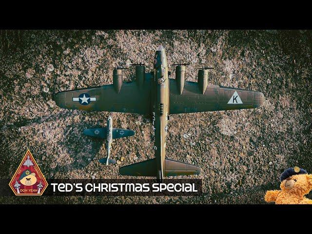 LIVE TED'S CHRISTMAS BROWN & STIGLER & THE FAMOUS B-17 YE OLDE PUB & Bf109 • USAAF STATION 106