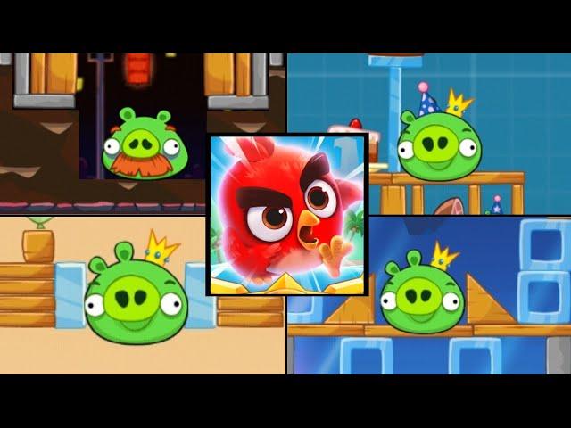 Angry Birds Classic (Versão Chinesa) - All Bosses + Cutscenes (Luta dos Bosses)