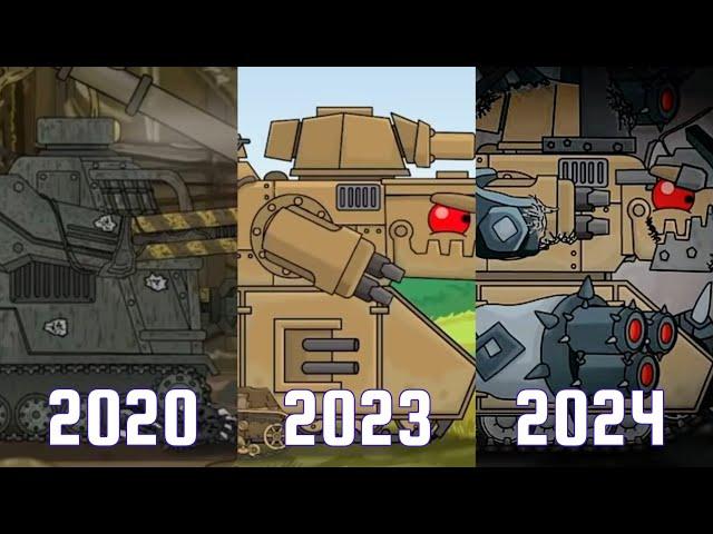 Mad Scientist Evolution 2020-2024 in HomeAnimations cartoon about tanks