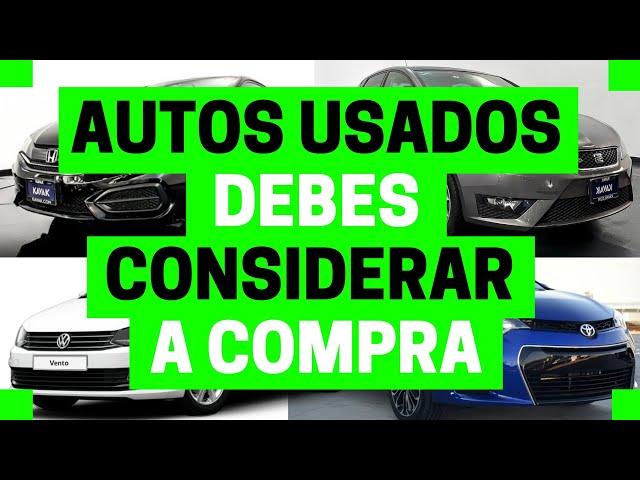 9 AUTOS USADOS que deberías COMPRAR | Motoren Mx