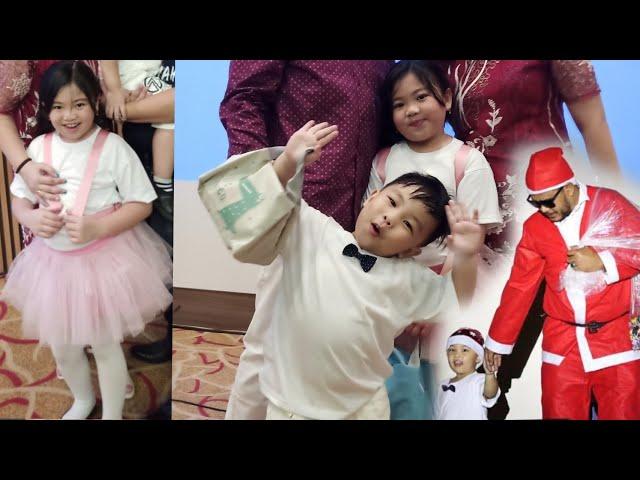 Ikut Pentas TARI Anak | Lucu Banget Walau Gak Kompak | Ielle Zael Dancing with Santa Claus